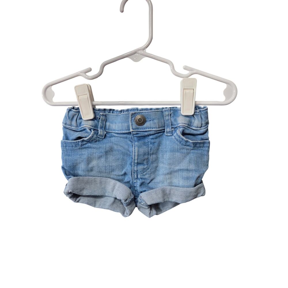Cuffed Denim Shorts - Carter's - 12mo